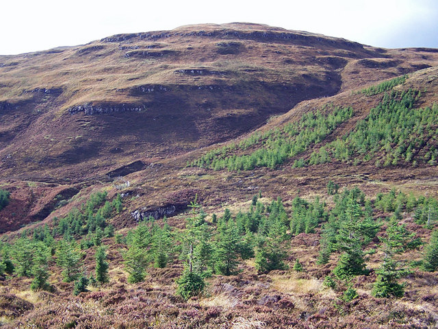 South western slope of Beinn na Moine