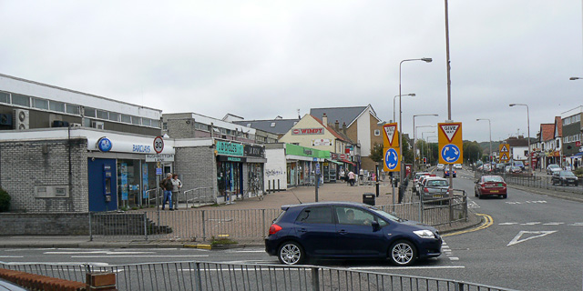 Shops At The Tarpots Road Junction © John Rostron Geograph Britain And Ireland
