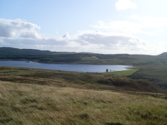 Burncrooks Reservoir from the north © Stephen Sweeney cc-by-sa/2.0 ...