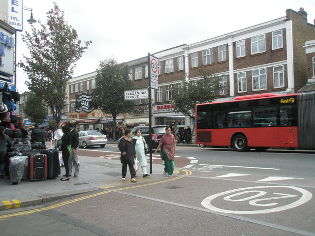 Junction of Alexandra Avenue and The Broadway