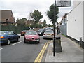 Looking northwards up Lancaster Road