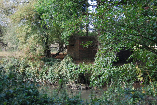 Pillbox by the River Medway