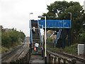 North Sheen station: footbridge