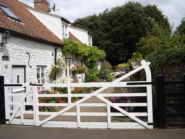 A cottage garden in Thornham