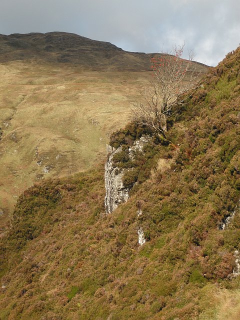 Western slopes of Meall Dubh