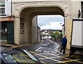 Arch leading from Irish Street to the Irish Street Parking Ground