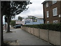 Approaching the junction of Livingstone  Road  and The Broadway