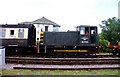 Shunting coaching stock on the West Somerset Railway