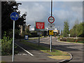 Route through the science park