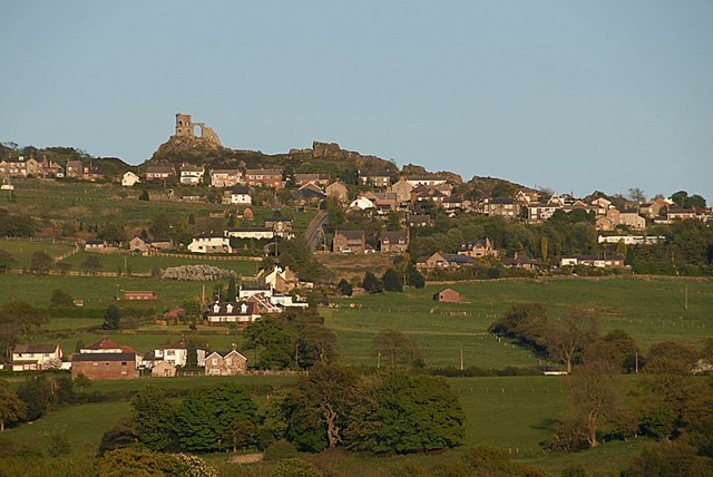 Mow Cop viewed from Congleton Road