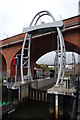 Ouseburn Barrage, looking up the Ouseburn