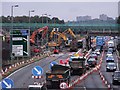 Cumbernauld, demolition of North Road bridge