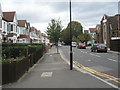 Looking northwards up Villiers Road