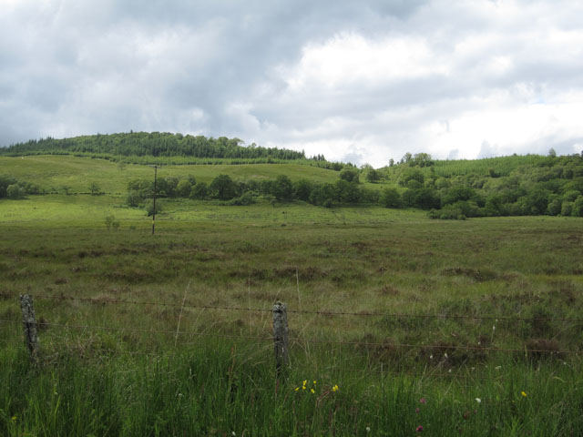 Flat area by Loch Creran