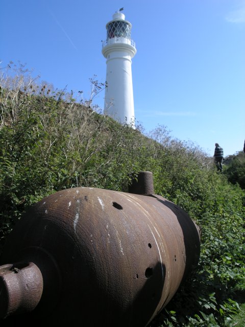 Cannon on Flatholm