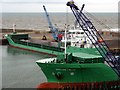 Arklow freighters in Seaham Inner Harbour