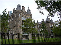 NT2572 : Old Royal Infirmary from the Meadows by kim traynor