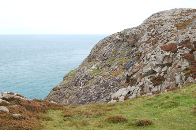 Coastal scenery north of St Davids Head