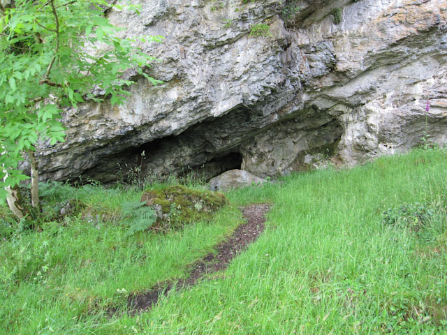 Raised sea cave © Hugh Venables :: Geograph Britain and Ireland