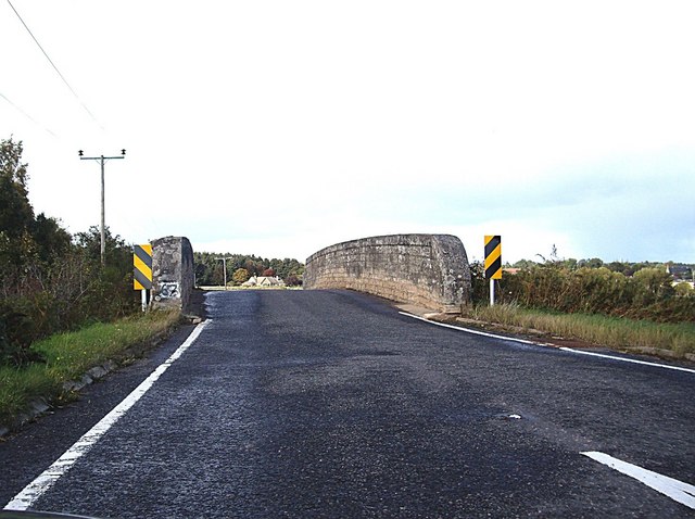 Bridge over the railway near Brodie Castle
