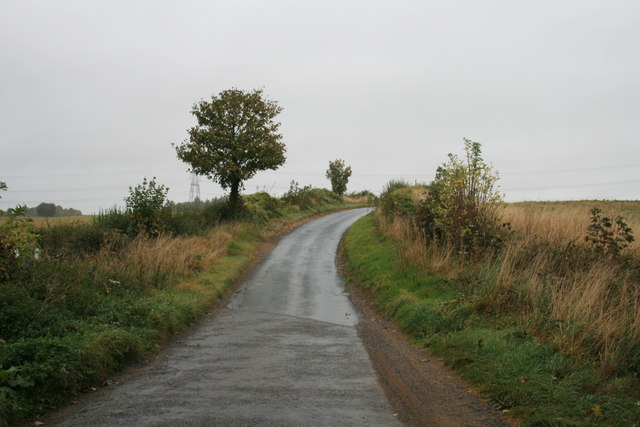 Road towards Eastleach Downs and Westwell