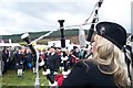 NT9206 : Highland Pipe Band by David Clark