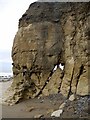 Cliff erosion north of Salterfen Rocks