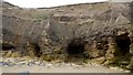 Cliff erosion, Ryehope Nook