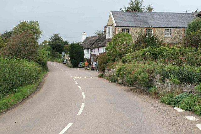 Houses at Shute village