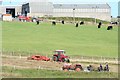 Baling the hay