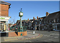 Clock tower on the High Street, Heathfield