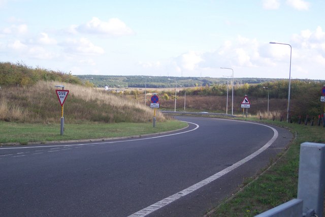Link road to the A299 Dual Carriageway