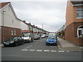 Looking from Devon Road along Lovett Road