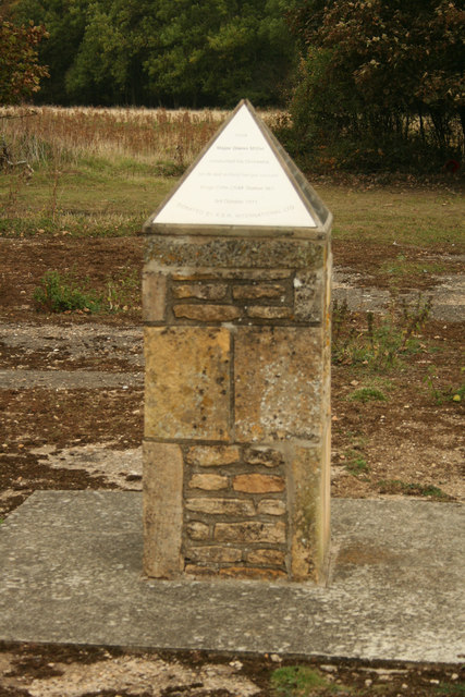 Glenn Miller Memorial at RAF Kingscliffe