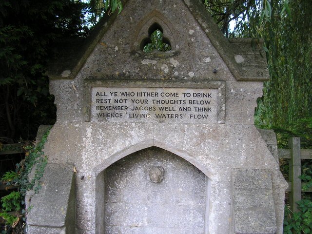 Inscription on the Drinking Fountain, Greetham