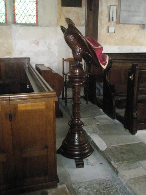 The lectern at St George's, Trotton