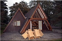 SW6335 : A Frame Lodge, Clowance Park, Praze an Beeble by Paul Buckingham