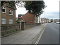 Looking southwards down Northern Parade