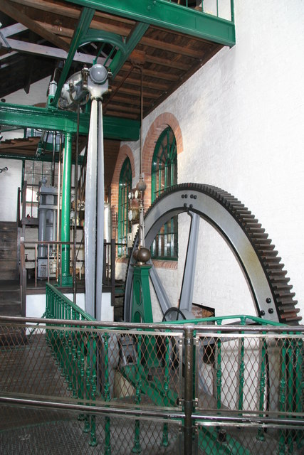 The Haydock Colliery beam engine.