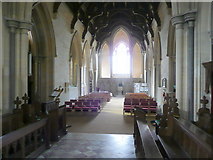 SP0333 : St. Andrew's church, Toddington - interior by Jonathan Billinger