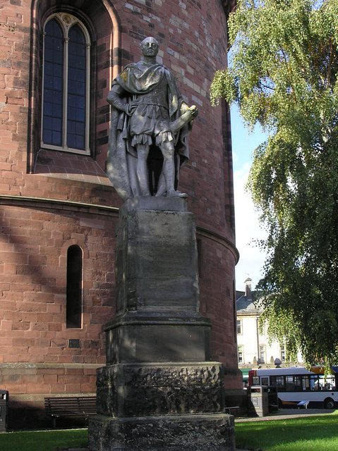 Statue, William, Earl of Lonsdale, Carlisle
