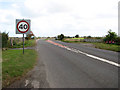TG4902 : View north-east along Beccles Road (A143) by Evelyn Simak