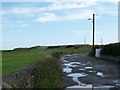 The untarred Downs Road, Ardglass