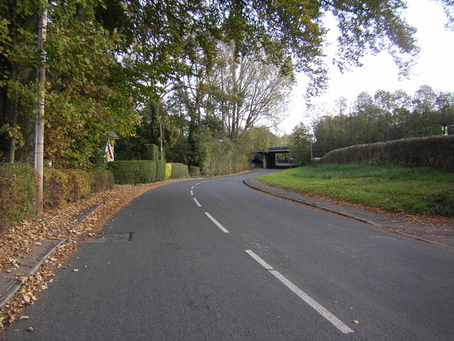 Durton Lane and M55 bridge