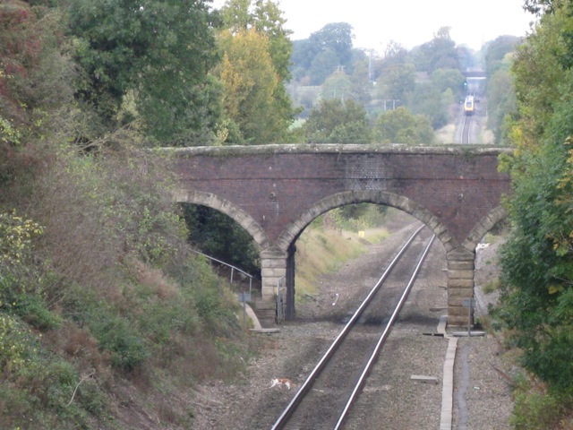 Sandy Lane crosses the railway, Old Milverton