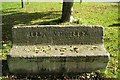 Commemorative stone seat, Old Milverton