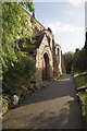 Lambley Churchyard footpath