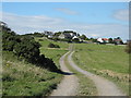 Track near the Isle of Whithorn