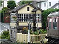 Signal Box at Bronwydd Arms Tourist Railway