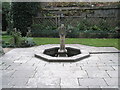 Ornamental pond behind Winchester Castle